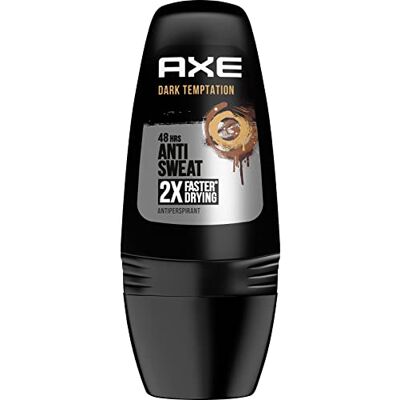 AXE Deodorante roll-on da uomo "Dark Temptation Dry", confezione da 6 (6 x 50 ml) AXE Deodorante roll-on da uomo "Dark Temptation Dry", confezione da 6 (6 x 50 ml)