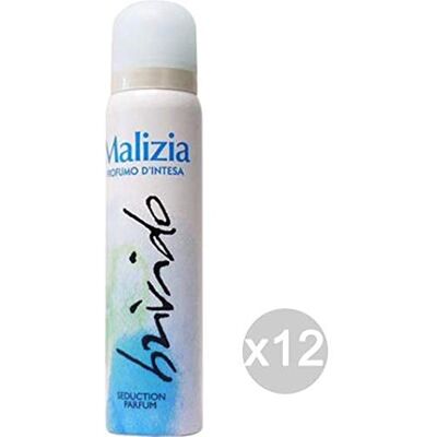 Malizia Set 12 Deodorante Spray 100 Brivido Azzurro Cura E Igiene Del Corpo Malizia Set 12 Deodorante Spray 100 Brivido Azzurro Cura E Igiene Del Corpo