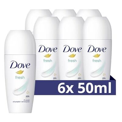 Dove Fresh Deo Roller 6 x 50 ml Dove Fresh Deo Roller 6 x 50 ml