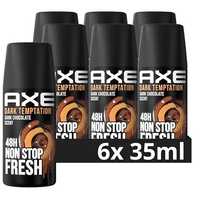 AXE Deo Spray Dark Temptation Mini, Pacco da 6 (6 x 35 ml) AXE Deo Spray Dark Temptation Mini, Pacco da 6 (6 x 35 ml)