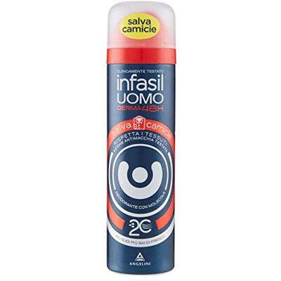 Infasil DEO SPRAY UOMO 12X150ML CON MOLECOLA 2C SALVA CAMICIE Infasil DEO SPRAY UOMO 12X150ML CON MOLECOLA 2C SALVA CAMICIE