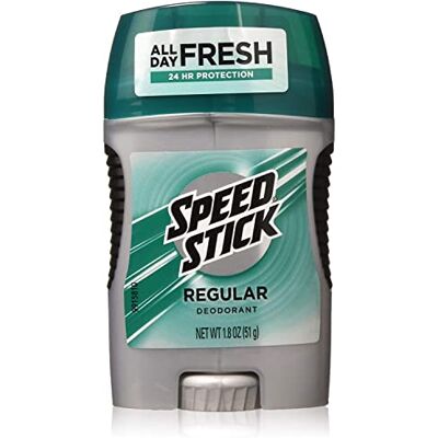 Mennen Speed Stick Speed Stick Deodorante 1.8 oz ordinario (confezione da 3) Mennen Speed Stick Speed Stick Deodorante 1.8 oz ordinario (confezione da 3)