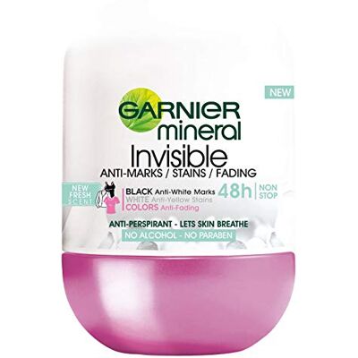 Garnier ROLL-ON INVISIBILE BWC CF ROLLON 50 ml Garnier ROLL-ON INVISIBILE BWC CF ROLLON 50 ml