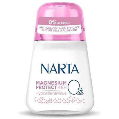 Narta Deodorante a sfera Magnesio protect 0% 50ml Narta Deodorante a sfera Magnesio protect 0% 50ml