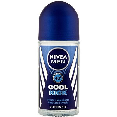 NIVEA 6 X Men Cool Kick Deodorante Roll-On 50 ml NIVEA 6 X Men Cool Kick Deodorante Roll-On 50 ml