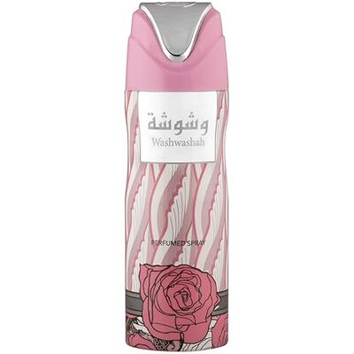 Lattafa Washwashah Deo Spray 200 ml, fresco e rinfrescante, deodorante spray, N/A Lattafa Washwashah Deo Spray 200 ml, fresco e rinfrescante, deodorante spray, N/A