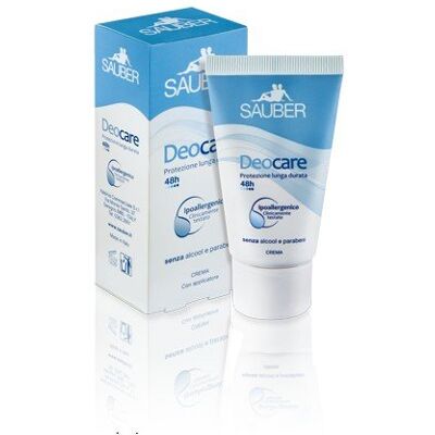 Sauber deodorante deocare crema protezione lunga durata 48 h, Fresco, 30 ml Sauber deodorante deocare crema protezione lunga durata 48 h, Fresco, 30 ml
