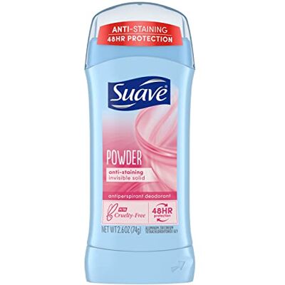 Suave+ Anti-Perspirant & Deodorant, Invisible Solid, Powder 2.6oz. by Suave+ Anti-Perspirant & Deodorant, Invisible Solid, Powder 2.6oz. by