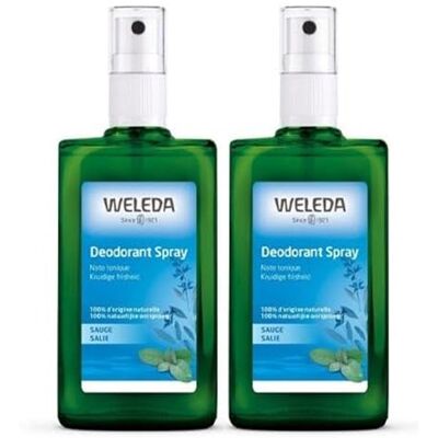Weleda Duo Deodorante spray salvia 2 x 100 ml Weleda Duo Deodorante spray salvia 2 x 100 ml
