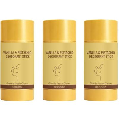 Generic Deodorante stick Fresh That Lasts, fragranza di vaniglia e pistacchio, rinfrescante per le ascelle, freschezza a lunga durata, protezione da sudore e cattivi odori Generic Deodorante stick Fresh That Lasts, fragranza di vaniglia e pistacchio, rinfrescante per le ascelle, freschezza a lunga durata, protezione da sudore e cattivi odori