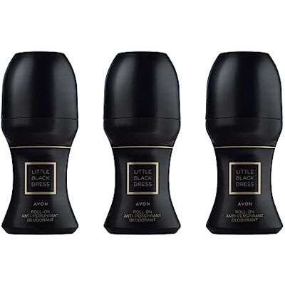 AVON Little Black Dress deodorante roll/on x 3 AVON Little Black Dress deodorante roll/on x 3