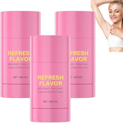 Generic Deodorante stick alla frutta senza alluminio per donna, illuminante e levigante per le ascelle, freschezza a lunga durata, idrata la pelle, con ingredienti naturali Generic Deodorante stick alla frutta senza alluminio per donna, illuminante e levigante per le ascelle, freschezza a lunga durata, idrata la pelle, con ingredienti naturali