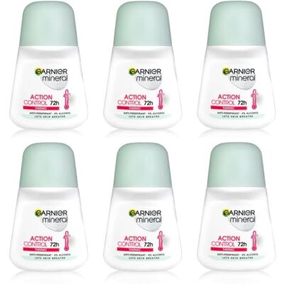 Garnier Action Control Thermic 72h Anti-perspirant Roll On 6 x 50 ml Garnier Action Control Thermic 72h Anti-perspirant Roll On 6 x 50 ml