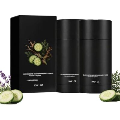 Generic Deodorante naturale – Deodorante senza alluminio al cetriolo e cipresso, protezione dagli odori per 72 ore, freschezza tutto il giorno, nessuna macchia bianca(2pcs) Generic Deodorante naturale – Deodorante senza alluminio al cetriolo e cipresso, protezione dagli odori per 72 ore, freschezza tutto il giorno, nessuna macchia bianca(2pcs)