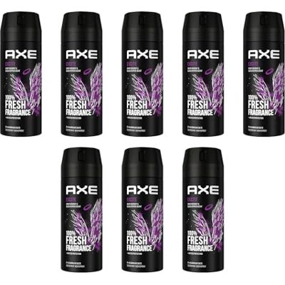 AXE Spray corpo Excite 8 x 150 ml Deodorante spray da uomo, senza alluminio AXE Spray corpo Excite 8 x 150 ml Deodorante spray da uomo, senza alluminio