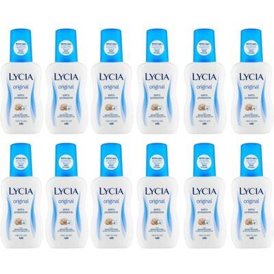 Lycia Set 12 Deodorante Spray 75 Original-Neutro 53031 Cura E Igiene Del Corpo Lycia Set 12 Deodorante Spray 75 Original-Neutro 53031 Cura E Igiene Del Corpo