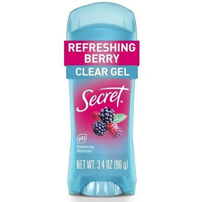 Secret Scent Expressions Crystal Clear Gel Antiperspirant & Deodorante So Very Summerberry Secret Scent Expressions Crystal Clear Gel Antiperspirant & Deodorante So Very Summerberry