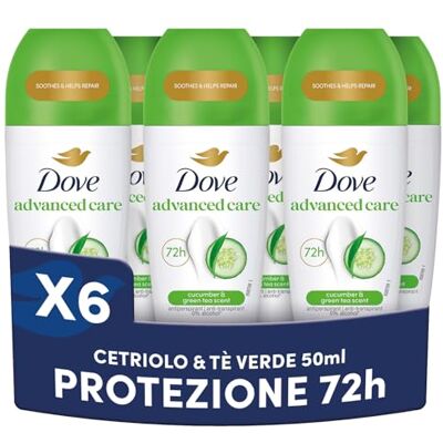 Deodorante Dove Go Fresh - Cetriolo e Tè Verde - 50ml Deodorante Dove Go Fresh - Cetriolo e Tè Verde - 50ml