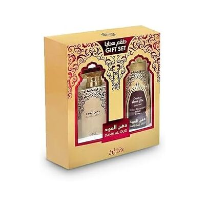 Nabeel Dahn Al Oud Confezione Profumo Edp 100 ml Più Deodorante 200 ml Nabeel Dahn Al Oud Confezione Profumo Edp 100 ml Più Deodorante 200 ml