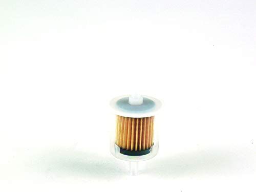 Ratioparts Filtro Carburante per Kubota, Diametro 8,0 mm, Colore: Bianco/Giallo