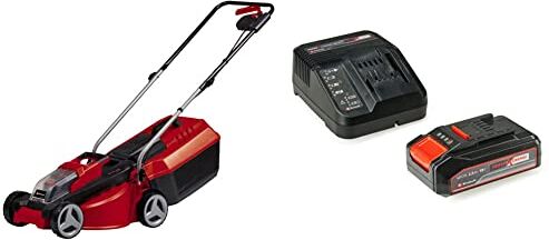 Einhell GE-CM 18/30 LI – Solo 34.131.57 Tagliaerba a spingere elettrico senza fili taglio 30 cm + 2,5 Ah Power X-Change Batteria