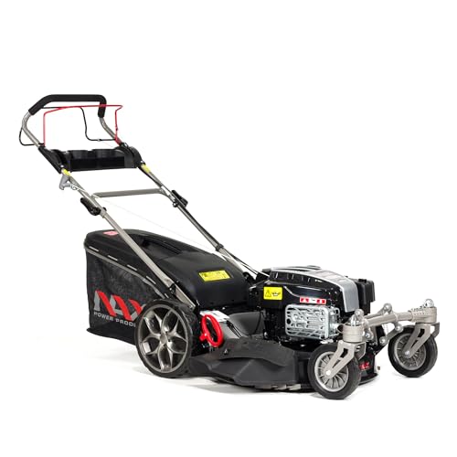 NAX POWER PRODUCTS 5000S motore Briggs & Stratton serie 875EXi 190 cm3 ReadyStart larghezza di taglio 56 cm cesto 75l ruote anteriori piroettanti tagliaerba a scoppio a trazione