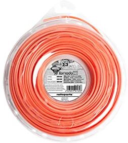 Ratioparts Filo in nylon Tornado Alu-Cut, 3,3 mm, 37 m, colore: Arancione