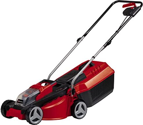 Einhell Tosaerba a batteria GE-CM 18/30 Li-Solo Power X-Change (18 V, 30 cm larghezza di taglio, fino 150 m², Brushless, 25L sacco raccoglitore, 30-70 mm altezza di taglio, senza batterie)