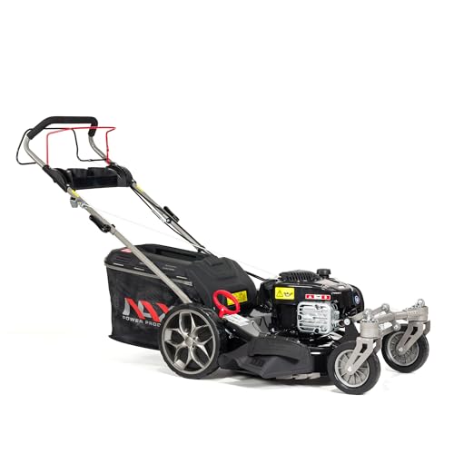 NAX POWER PRODUCTS 2000S motore Briggs & Stratton serie 625EXi 150 cm3 ReadyStart larghezza di taglio 46 cm cesto 60l ruote anteriori rotanti tagliaerba a scoppio a trazione