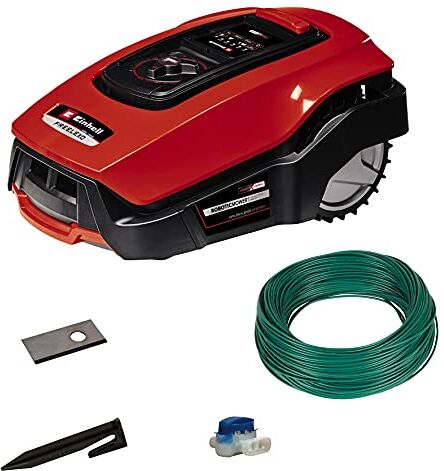 Einhell Robot tosaerba FREELEXO 450 BT SOLO Power X-Change (Li-Ion, 18 V, 450 m², tosaerba multizona, Bluetooth App, con accessori di installazione, senza batteria)