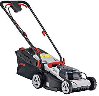 AL-KO Tosaerba a batteria 20V max. /2.5Ah, taglio 34 cm, alzo Centralizzato, scocca polipropilene. Batteria e caricabatteria inclusi. Ideale 200mq.