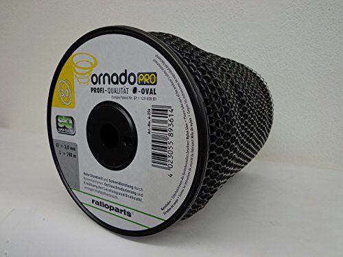 Ratioparts Filo in Nylon Tornado Copolymer, 240 m, 3,0 mm, Colore: Nero