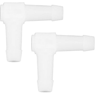 cyclingcolors 2x connettore diametro 3mm per tubo carburante benzina a forma di L trattore tosaerba auto moto ciclomotore cyclingcolors 2x connettore diametro 3mm per tubo carburante benzina a forma di L trattore tosaerba auto moto ciclomotore
