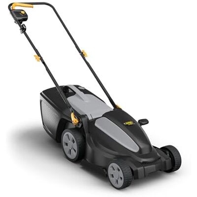 Alpina Rasaerba elettrico AL1 34 E Motore da 1200 W, larghezza di taglio 34 cm, 6 altezze di taglio, cassetta per l'erba da 35 L Alpina Rasaerba elettrico AL1 34 E Motore da 1200 W, larghezza di taglio 34 cm, 6 altezze di taglio, cassetta per l'erba da 35 L