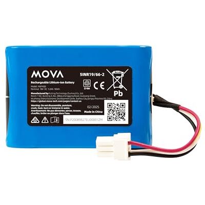 MOVA Batteria Sostitutiva 5 mAh di Ricambio per tagliaerba Robot M600/ M600Kit/ M1000 MOVA Batteria Sostitutiva 5 mAh di Ricambio per tagliaerba Robot M600/ M600Kit/ M1000