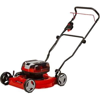 Einhell Tosaerba a batteria GE-CM 36/48 Li M-Solo Power X-Change (Li-Ion, 36 V, tecnologia Double Twin-Pack, tagliaerba a pacciamatura, motore senza spazzole, senza batteria e caricatore) Einhell Tosaerba a batteria GE-CM 36/48 Li M-Solo Power X-Change (Li-Ion, 36 V, tecnologia Double Twin-Pack, tagliaerba a pacciamatura, motore senza spazzole, senza batteria e caricatore)