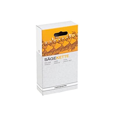 Ratioparts Catena per Motosega 3/8" (1,3 mm), 52 Maglie, Colore: Nero Ratioparts Catena per Motosega 3/8" (1,3 mm), 52 Maglie, Colore: Nero
