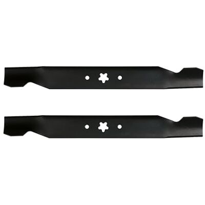 Oregon Kit da 2 Lame di Ricambio per Tosaerba da 49 cm con Attacco a Stella a 5 Punte, Sostituisce Husqvarna 532-1278-42, 532-1384-97, AYP, Compatibile con Husqvarna, Jonsered e Partner Oregon Kit da 2 Lame di Ricambio per Tosaerba da 49 cm con Attacco a Stella a 5 Punte, Sostituisce Husqvarna 532-1278-42, 532-1384-97, AYP, Compatibile con Husqvarna, Jonsered e Partner