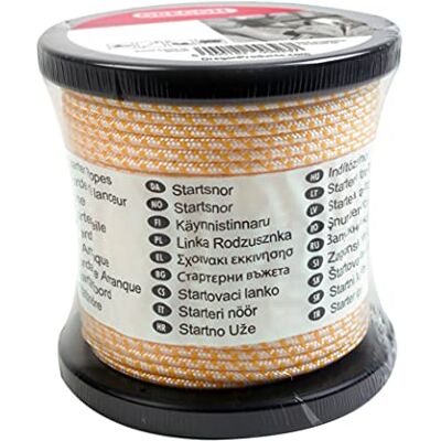 Oregon Corda di Avviamento per Decespugliatore, Tosaerba e Motosega, Anima in Poliammide, Resistente a Olio e Benzina, 3 mm x 30,5 m (100 ft) Oregon Corda di Avviamento per Decespugliatore, Tosaerba e Motosega, Anima in Poliammide, Resistente a Olio e Benzina, 3 mm x 30,5 m (100 ft)