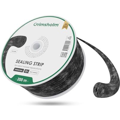 Grimsholm Green Striscia sigillante per robot rasaerba 4,0 mm, 200 m Grimsholm Green Striscia sigillante per robot rasaerba 4,0 mm, 200 m