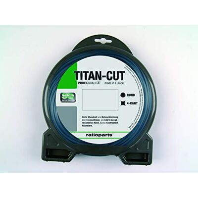 Ratioparts Filo per Tosaerba Titan-Cut, 3,5 mm, 41 m, Filo di Nylon Rotondo Ratioparts Filo per Tosaerba Titan-Cut, 3,5 mm, 41 m, Filo di Nylon Rotondo
