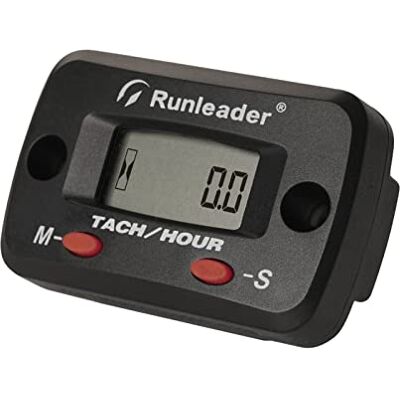 Runleader Contatore Ore Tachimetro Con Morsetto A Coccodrillo RL-HM068A Promemoria Manutenzione,Batteria Sostituibile,Spegnimento Display Per Tractor Rasaerba,Nautica,Jet Ski,Dirt Bike Runleader Contatore Ore Tachimetro Con Morsetto A Coccodrillo RL-HM068A Promemoria Manutenzione,Batteria Sostituibile,Spegnimento Display Per Tractor Rasaerba,Nautica,Jet Ski,Dirt Bike