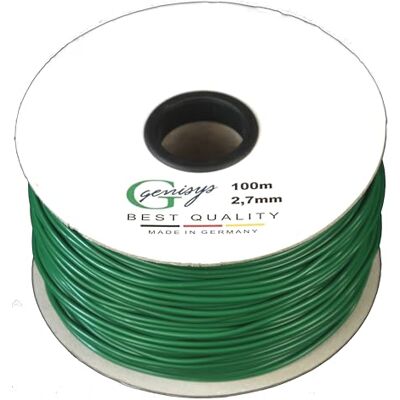 Genisys Cavo perimetrale 100 m Filo perimetrale Ø2,7 mm HQ sull'avvolgicavo Compatibile con Honda ® Miimo ® 310 520 3000 Genisys Cavo perimetrale 100 m Filo perimetrale Ø2,7 mm HQ sull'avvolgicavo Compatibile con Honda ® Miimo ® 310 520 3000