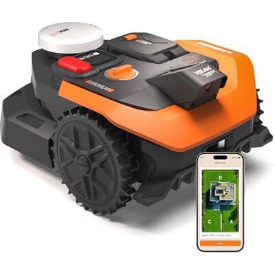 WORX Landroid Vision Cloud Robot rasaerba, senza filo perimetrale, per 300 m² (evitamento ostacoli AI, navigazione cloud VSLAM + RTK, mappatura automatica, controllo tramite App) WORX Landroid Vision Cloud Robot rasaerba, senza filo perimetrale, per 300 m² (evitamento ostacoli AI, navigazione cloud VSLAM + RTK, mappatura automatica, controllo tramite App)