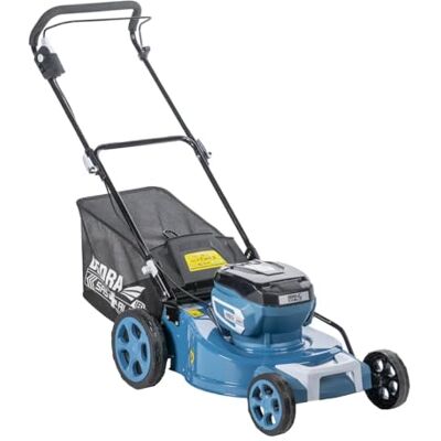 Dedra SAS+All Set: tosaerba a batteria 2 x 18 V con azionamento SAS+All DED6997X + 2 batterie DED7035 + caricatore DED7038V, lama V-Cut, larghezza di taglio: 460 mm, altezza di Dedra SAS+All Set: tosaerba a batteria 2 x 18 V con azionamento SAS+All DED6997X + 2 batterie DED7035 + caricatore DED7038V, lama V-Cut, larghezza di taglio: 460 mm, altezza di