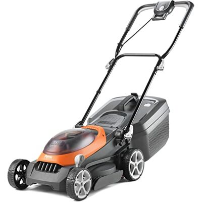 Flymo UltraStore 340R Tosaerba a batteria da 36 V, senza alimentazione per tutte le batterie e caricabatterie, larghezza di taglio 34 cm, finitura a strisce, taglio ravvicinato, scatola per erba da Flymo UltraStore 340R Tosaerba a batteria da 36 V, senza alimentazione per tutte le batterie e caricabatterie, larghezza di taglio 34 cm, finitura a strisce, taglio ravvicinato, scatola per erba da