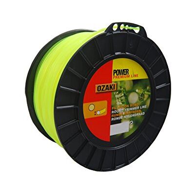 Filo per decespugliatore OZAKI 3,3mm Compatibile - Giallo Fluo - 139m Filo per decespugliatore OZAKI 3,3mm Compatibile - Giallo Fluo - 139m