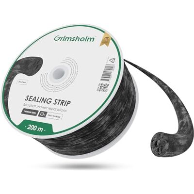 Grimsholm Green Striscia sigillante per robot rasaerba 5,0 mm, 200 m Grimsholm Green Striscia sigillante per robot rasaerba 5,0 mm, 200 m