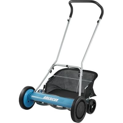 American Lawn Mower Company Falciatrice a mulinello a 5 lame da 20 pollici con cattura erba American Lawn Mower Company Falciatrice a mulinello a 5 lame da 20 pollici con cattura erba