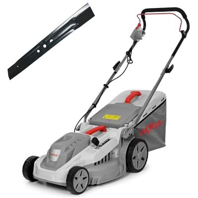 IKRA tosaerba elettrico IERM 1638-1, 1600 W, 38cm, lame di ricambio incluse IKRA tosaerba elettrico IERM 1638-1, 1600 W, 38cm, lame di ricambio incluse